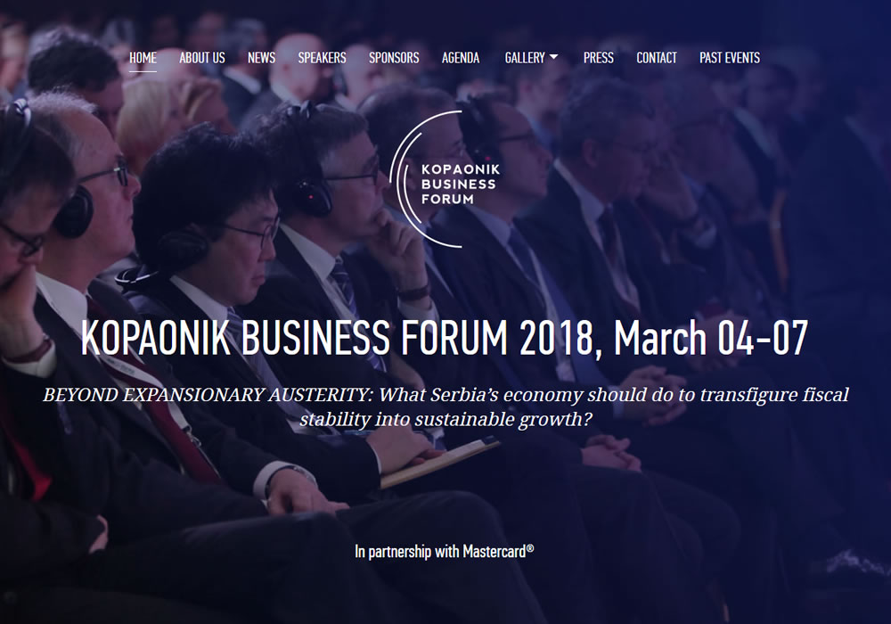 KOPAONIK BUSINESS FORUM 2018