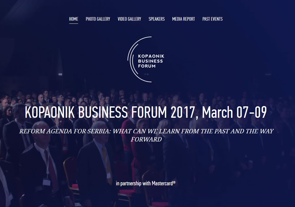 KOPAONIK BUSINESS FORUM 2017
